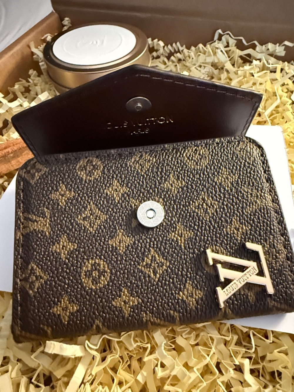 Brown Monogram classic Card Holder/Money Holder - Picture 9 of 11